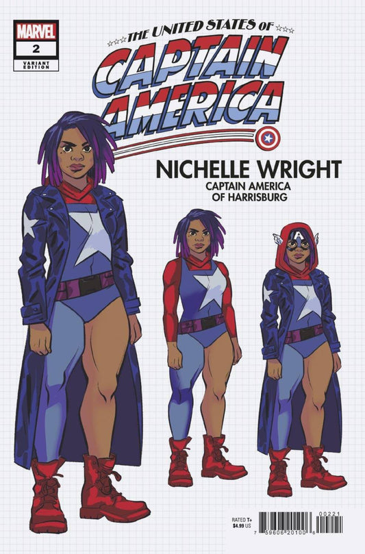 United States of Captain America #2 - Design Variant