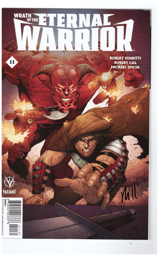 Wrath of the Eternal Warrior #11 Signed