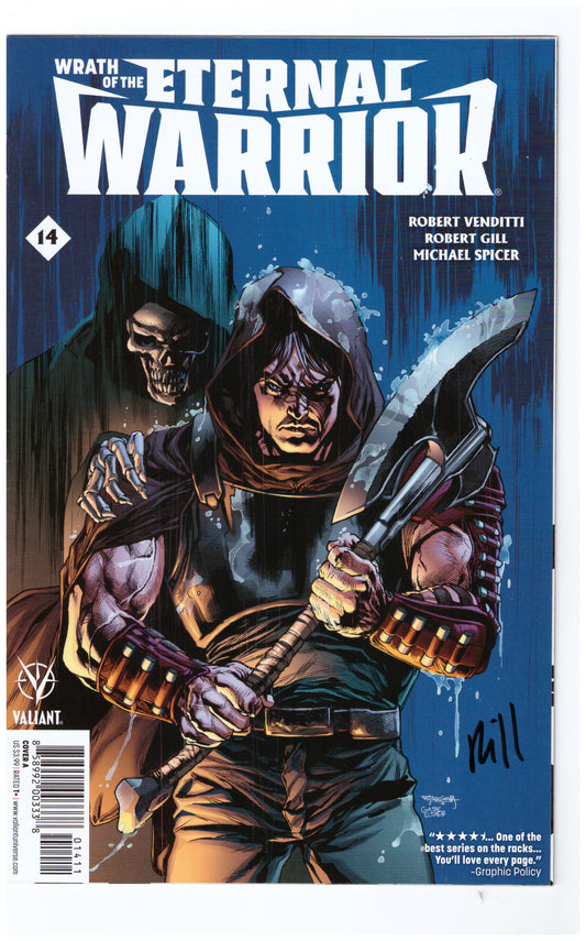 Wrath of the Eternal Warrior #14 Signed