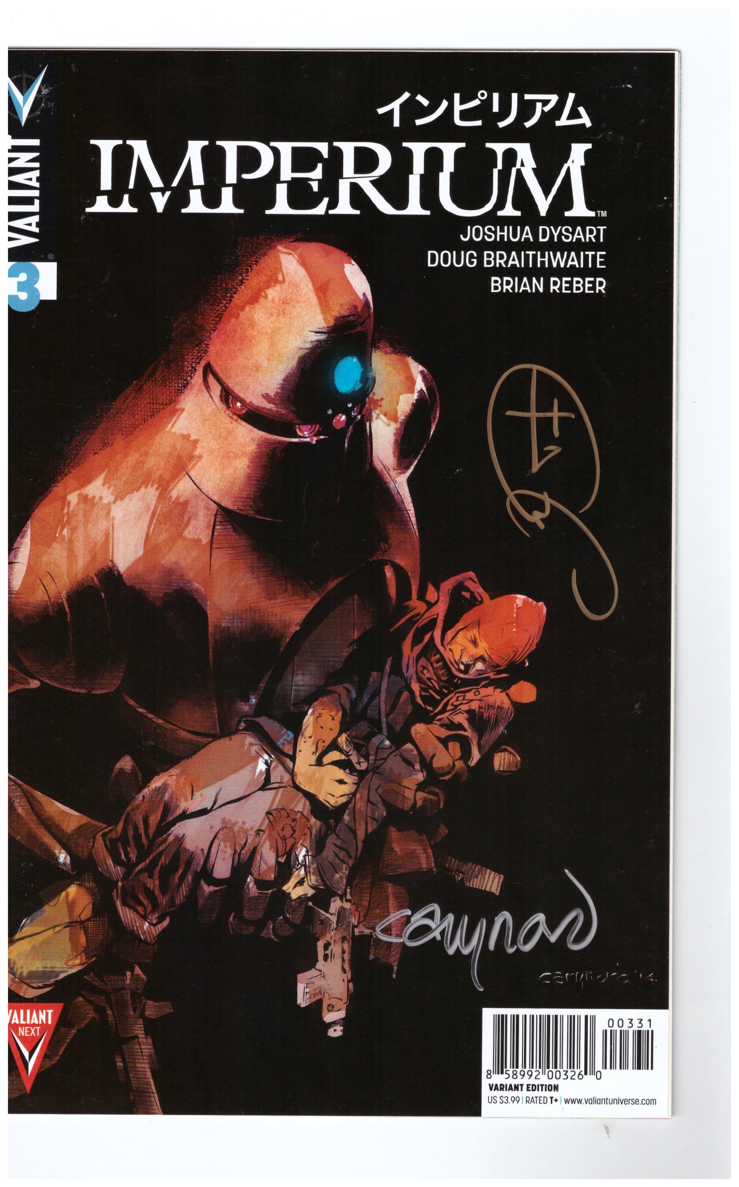 Imperium #3 Signed
