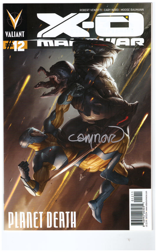 X-O Manowar (2012) #12 Signed