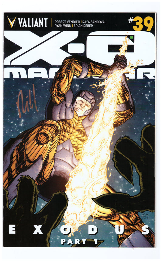 X-O Manowar (2012) #39 Signed