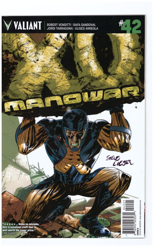 X-O Manowar (2012) #42 Signed