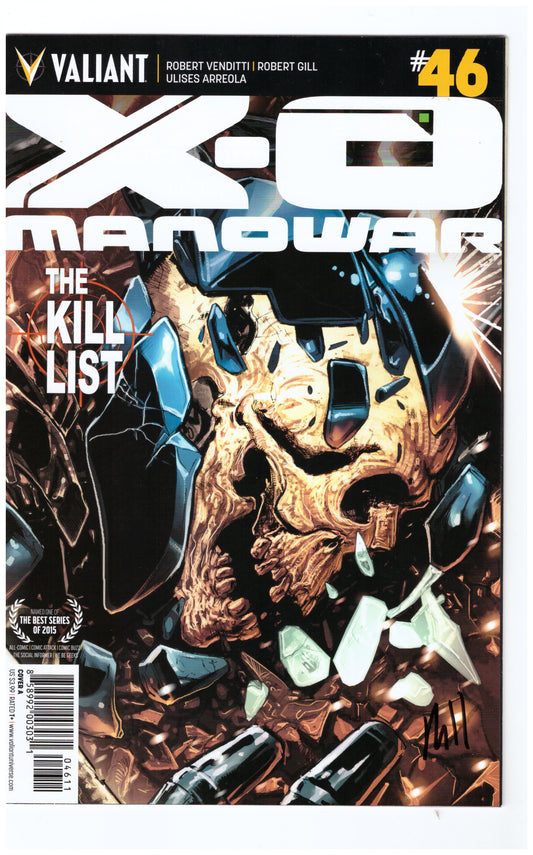 X-O Manowar (2012) #46 Signed