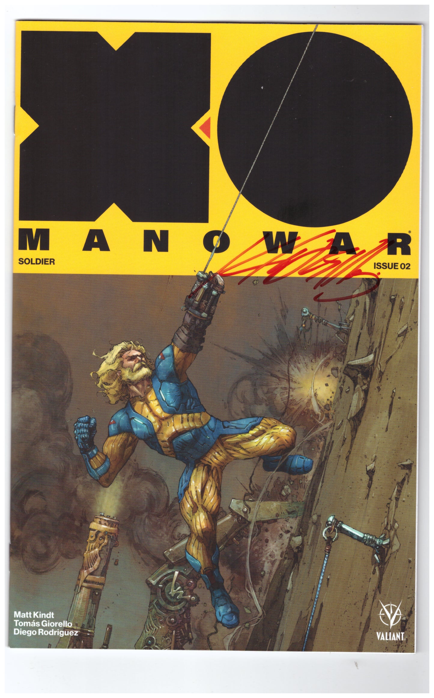 XO Manowar (2017) #2 Signé