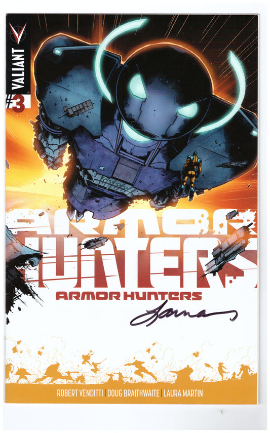 Armor Hunters #3 Signed