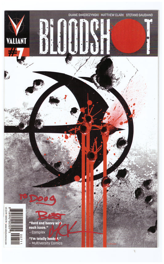 Bloodshot (2011) #7 Signed