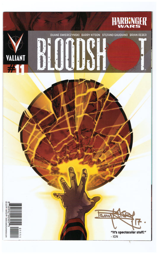 Bloodshot (2012) #11 Signed