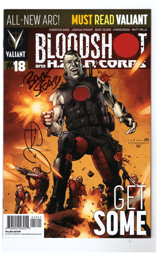 Bloodshot (2012) #18 Signed