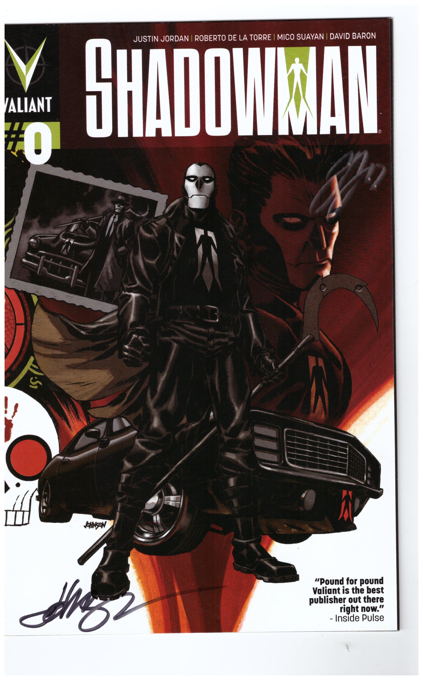 Shadowman (2012) #0 Signed