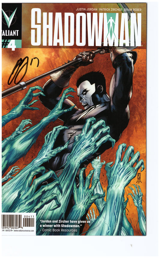 Shadowman (2012) #4 Signed