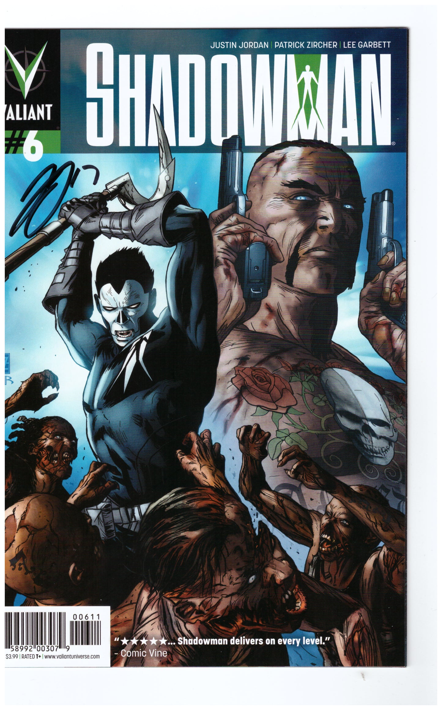 Shadowman (2012) #6 Signed