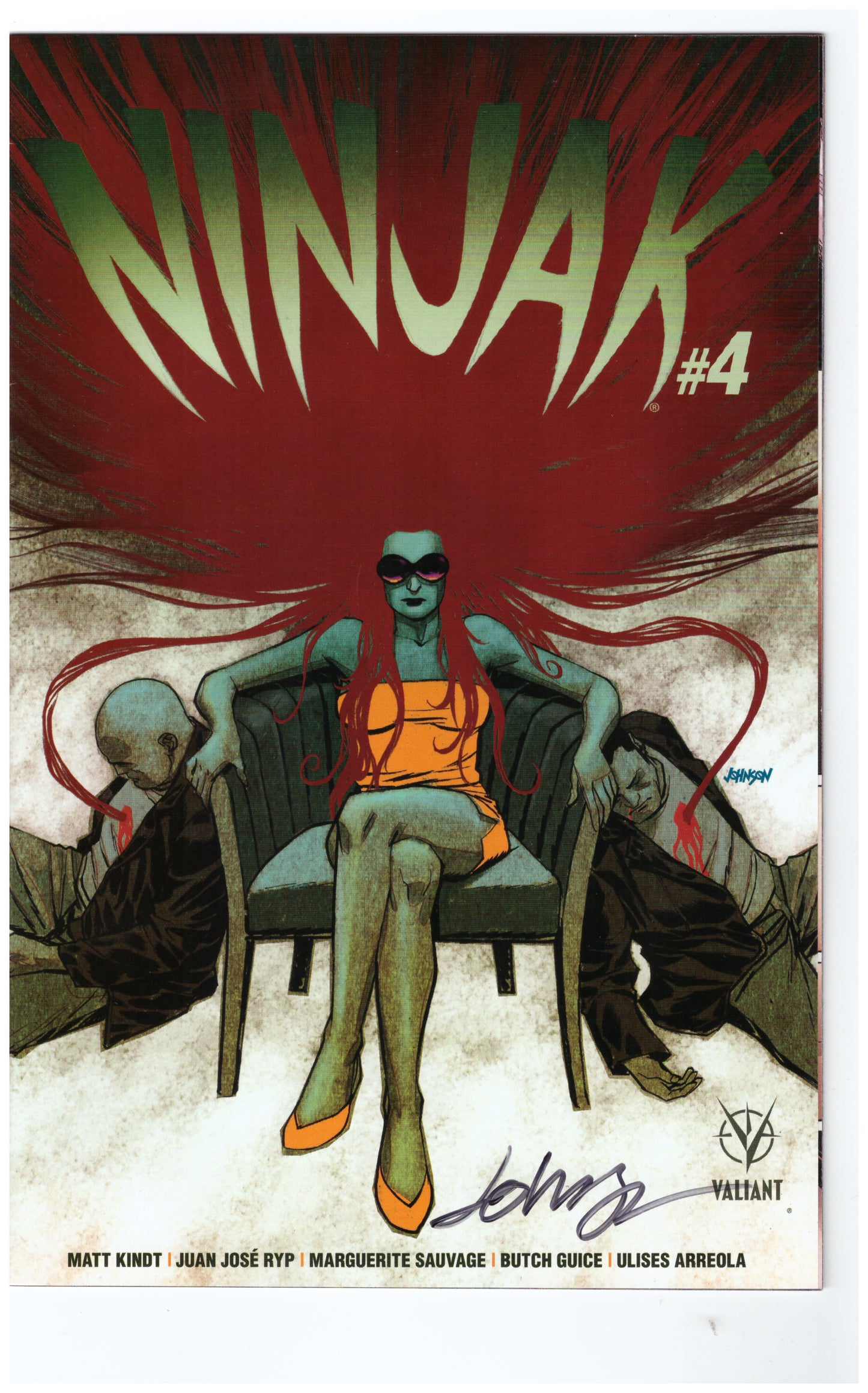 Ninjak (2015) #4 Signed