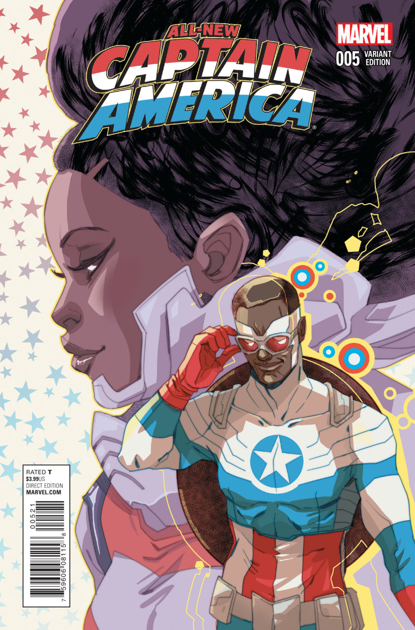 La toute nouvelle variante de Captain America #5