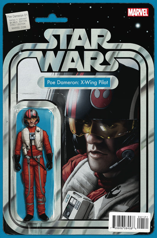 Star Wars: Poe Dameron #1 (2016) Action Figure Variant