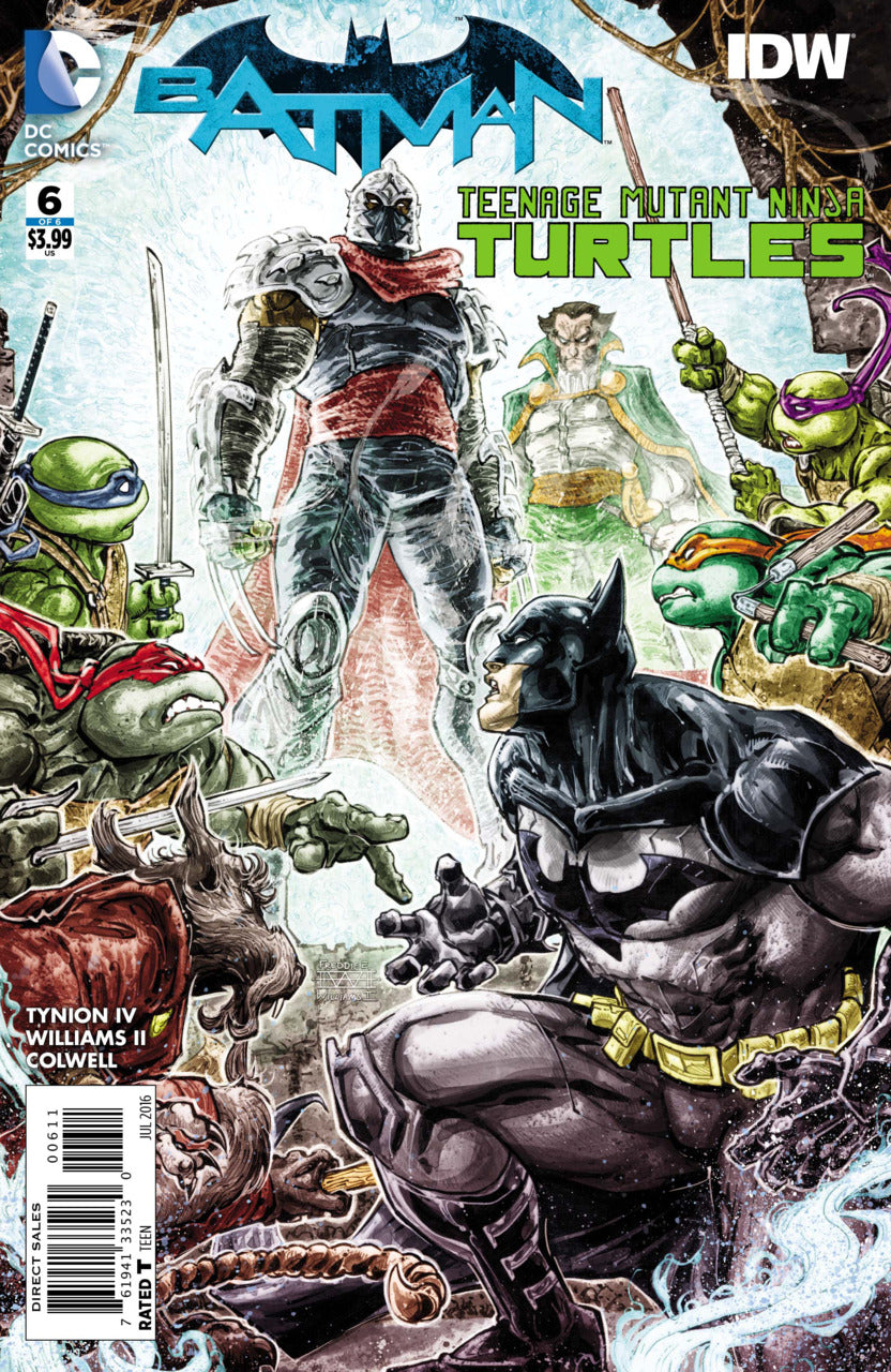 Batman Tortues Ninja Teenage Mutant #6