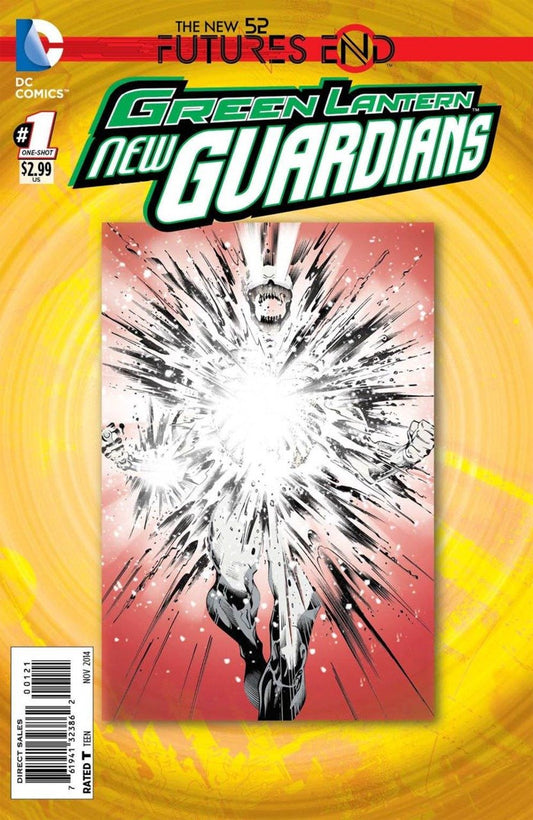 Green Lantern New Guardians: Futures End 1-Shot - Couverture lenticulaire