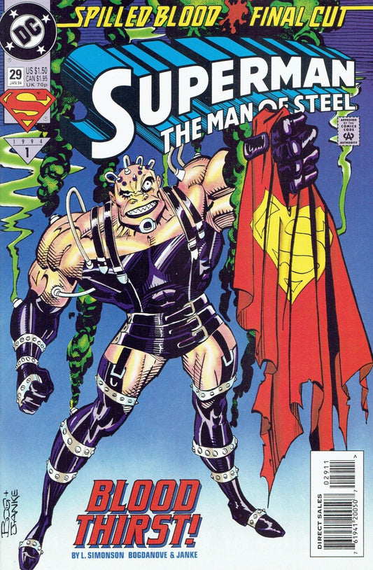 Superman: Man of Steel (1991) #29