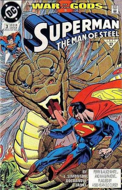 Superman: Man of Steel (1991) #3