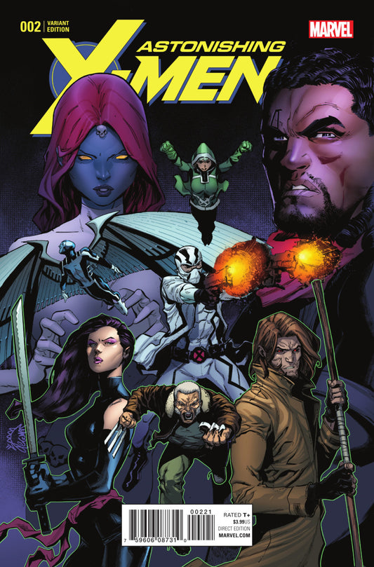 Astonishing X-Men (2017) # 2 Stegman Variante