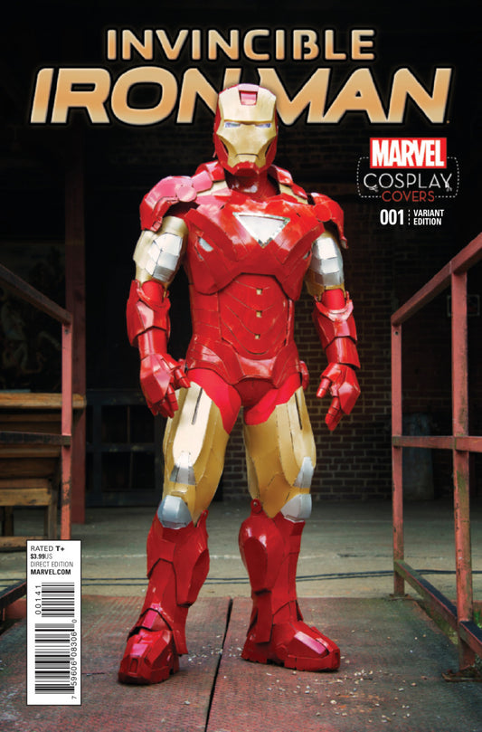 Invincible Iron Man (2015) #1 Variante Cosplay
