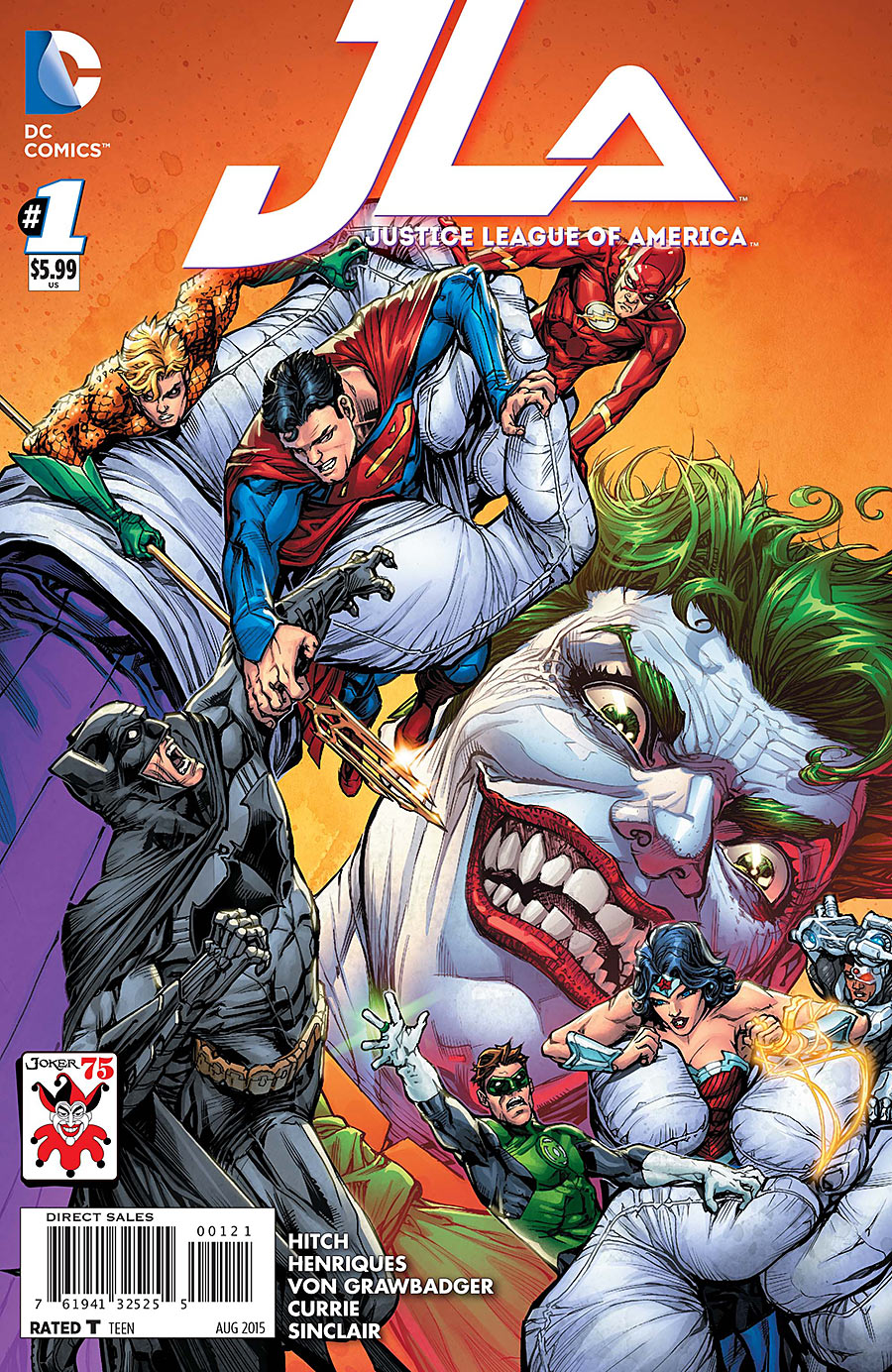 Justice League of America (2015) Variante n ° 1