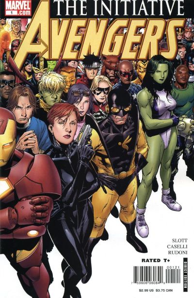 Couverture Avengers Initiative #1 B