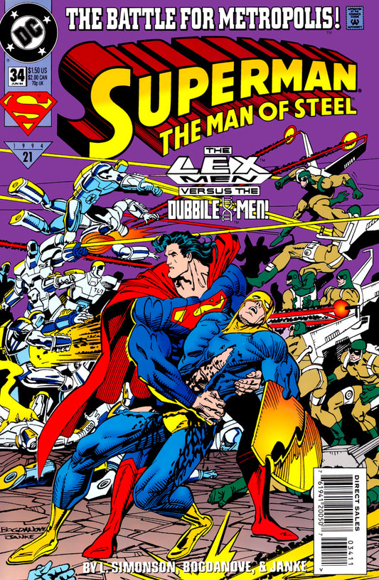 Superman: Man of Steel (1991) #34