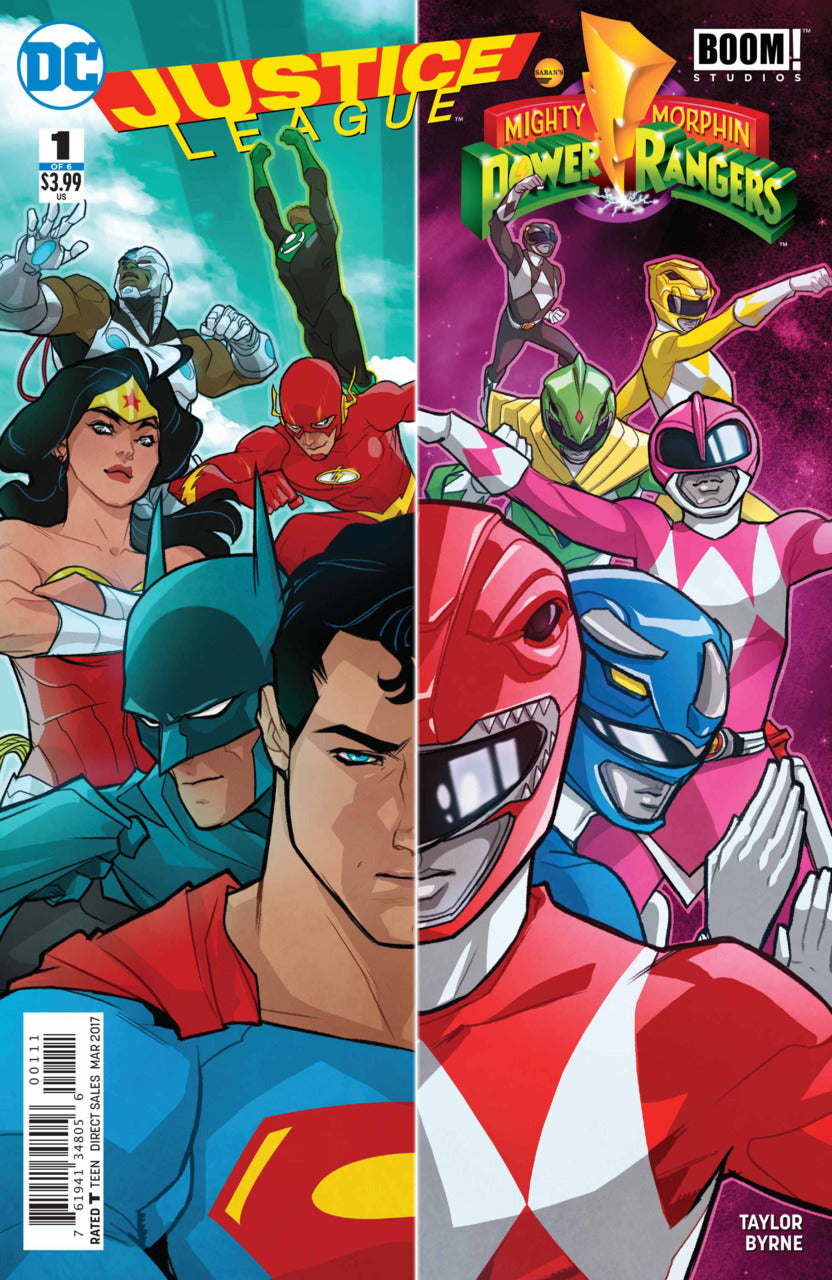 Ligue des Justiciers/Power Rangers #1