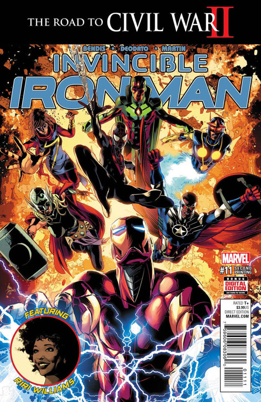 Invincible Iron Man (2015) # 11 2e impression