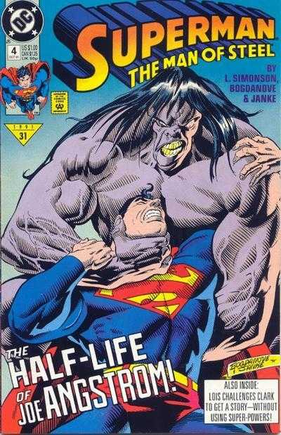 Superman: Man of Steel (1991) #4