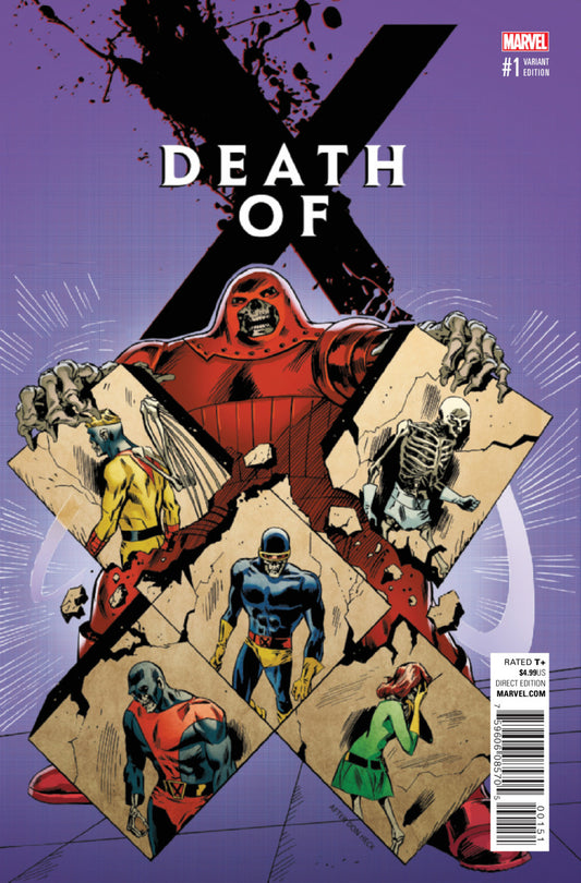 Death of X #1 Juggernaut Variant