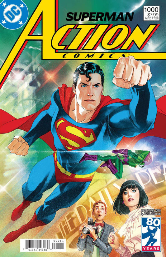 Action Comics (2016) # 1000 - Variante des années 1980