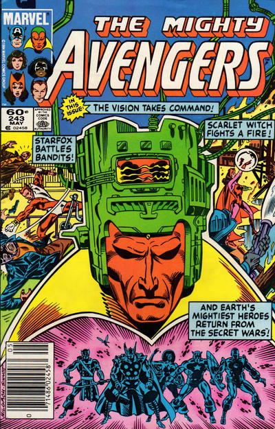 Avengers (1963) #243- Newsstand