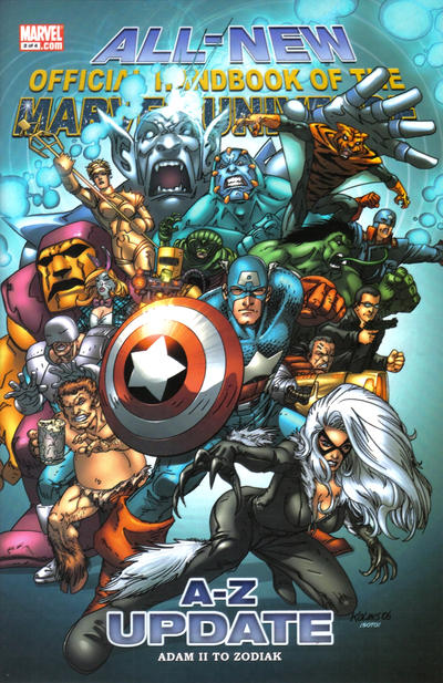 Tout nouveau manuel officiel de la mise à jour n ° 2 de l'univers Marvel AZ