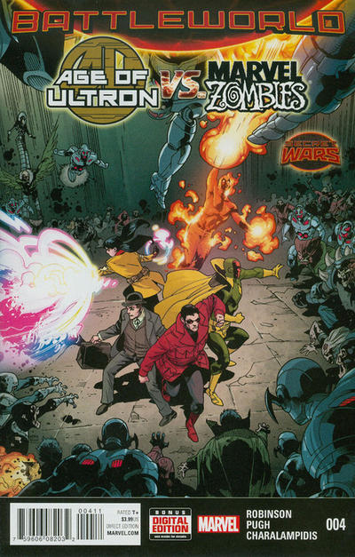 L'Ère d'Ultron contre Marvel Zombies 4x Set
