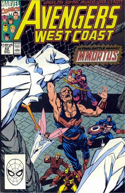 Vengeurs de la côte ouest (1985) # 62