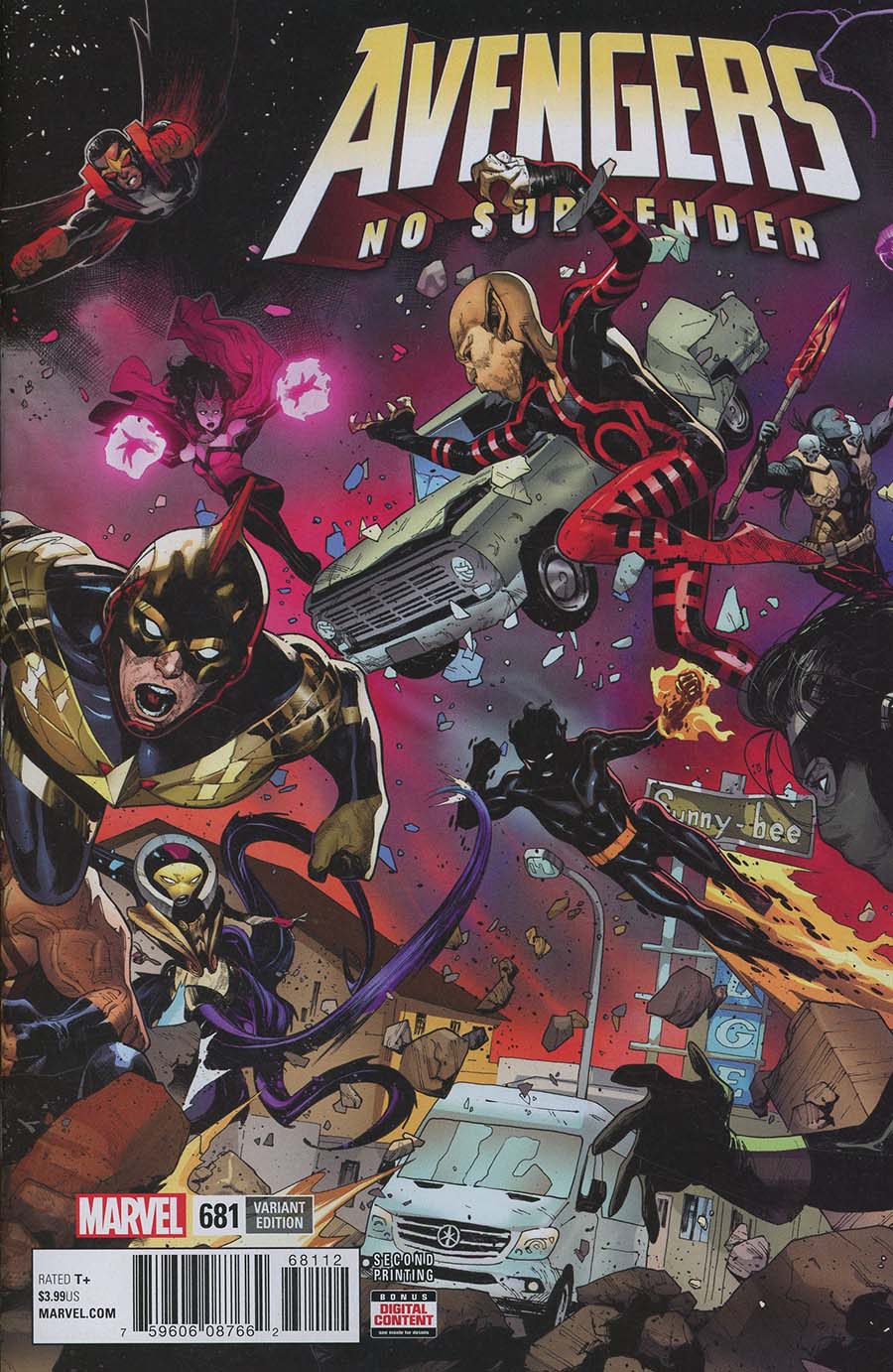 Avengers (2016) #681 - 2nd Print