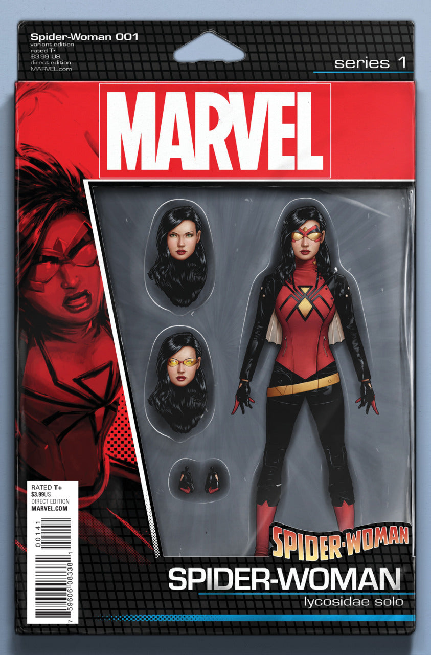 Spider-Woman #1 (2016) Action Figure Variant