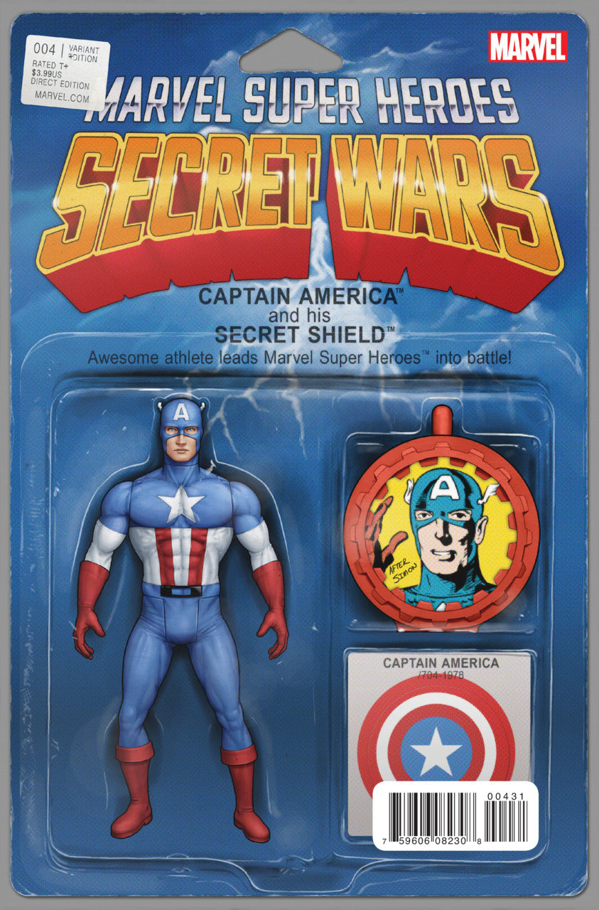 Secret Wars #4 (2015) Action Figure Variant