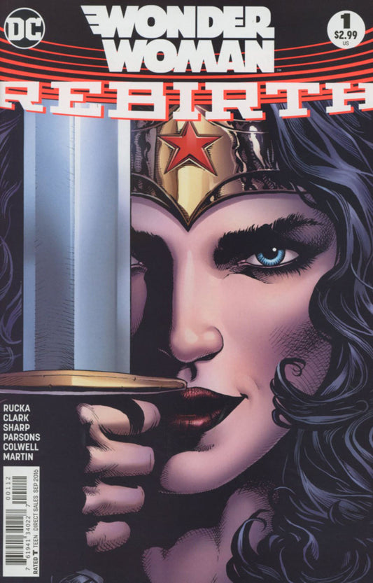 Wonder Woman (2016) Rebirth #1 - 2nd Print