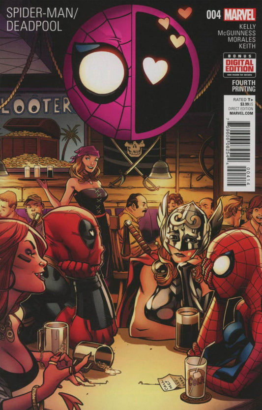 Spider-Man Deadpool #4 (2017) - 4th Print