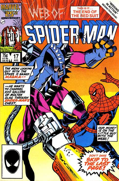 Toile de Spider-Man (1985) #17