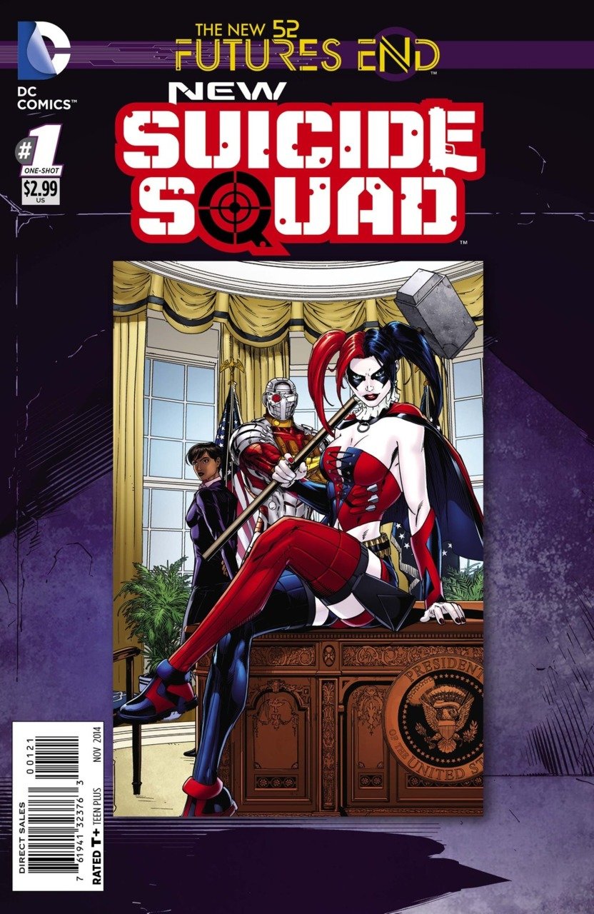 New Suicide Squad Futures End 1-Shot - Lenticular Cover