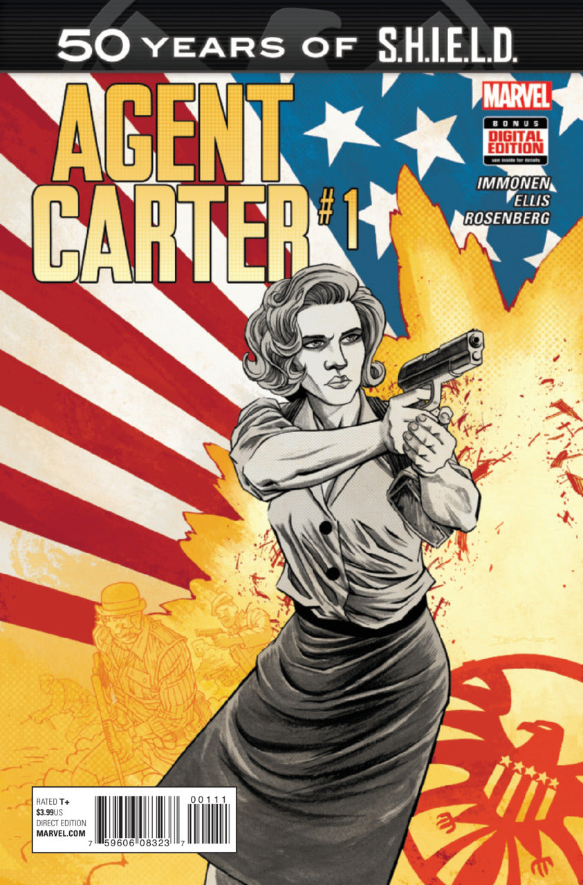Agent Carter SHIELD 50e anniversaire # 1