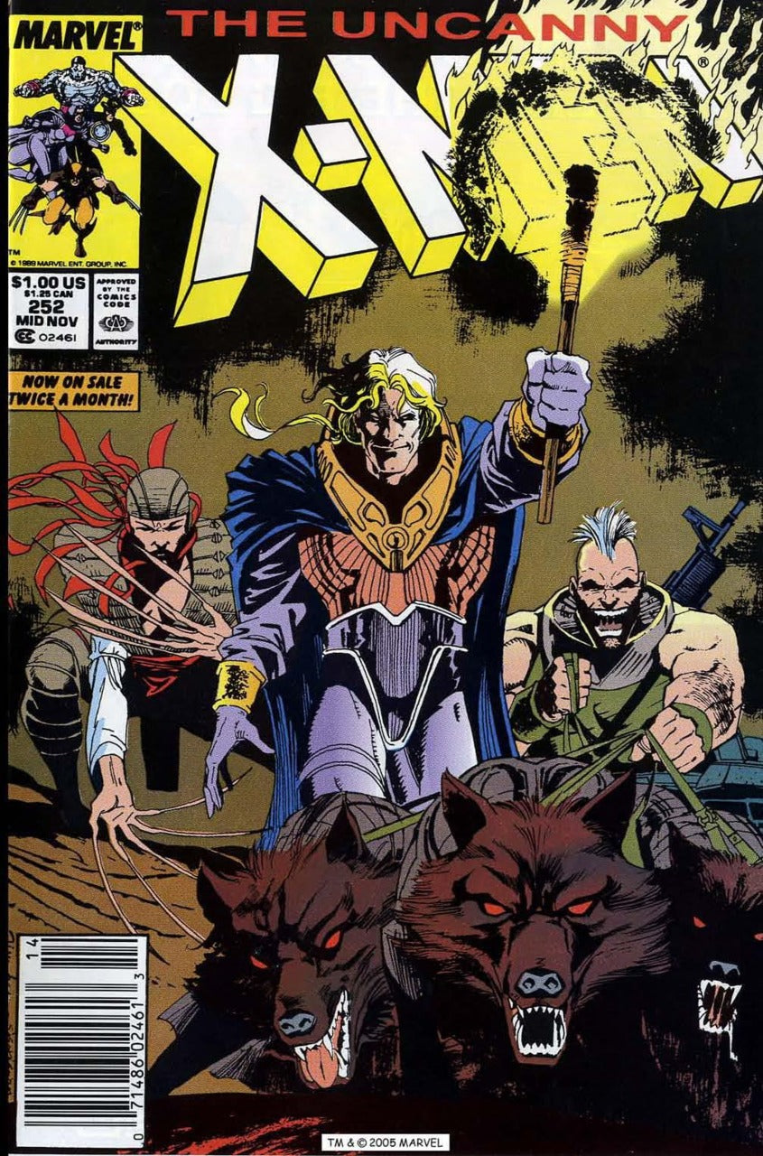 Uncanny X-Men (1963) # 252 Kiosque à journaux