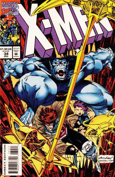 X-Men (1991) #34