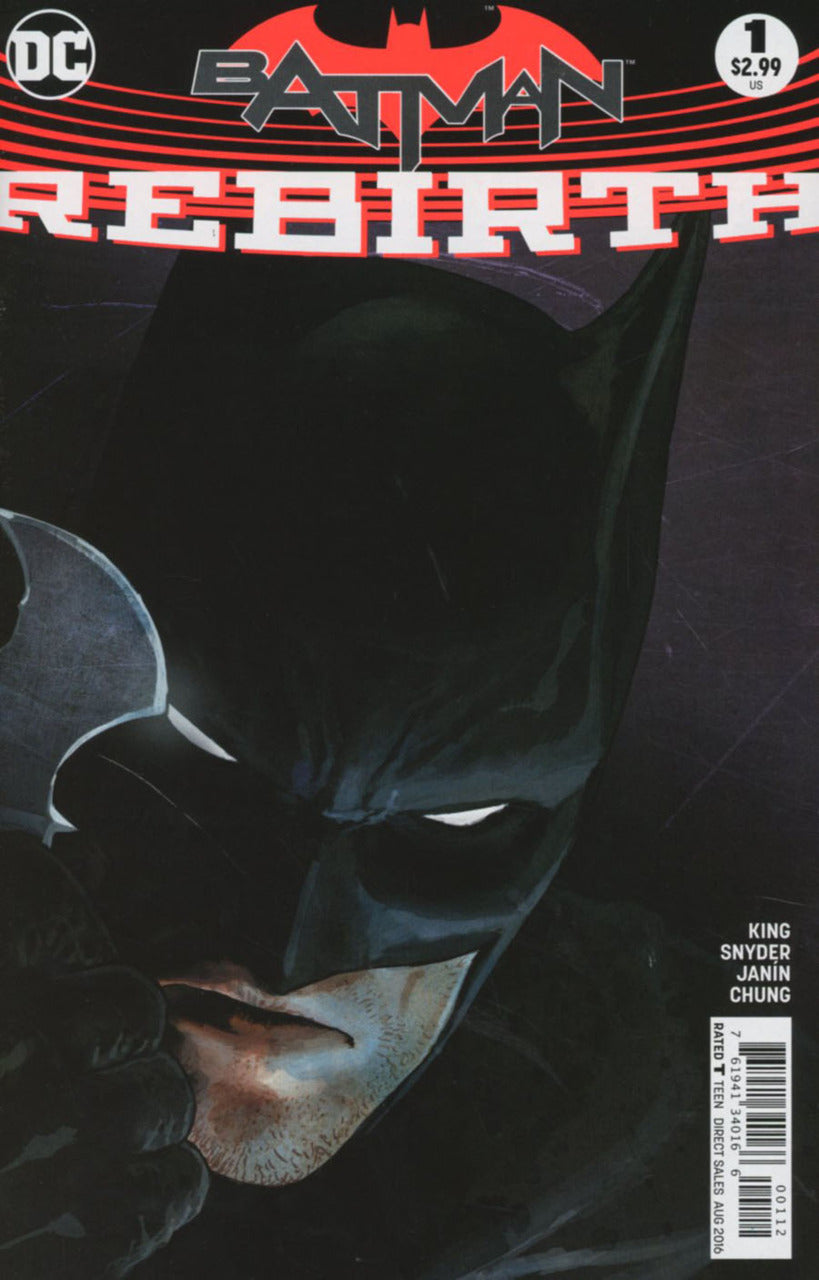 Batman (2016) Rebirth #1 - 2nd Print