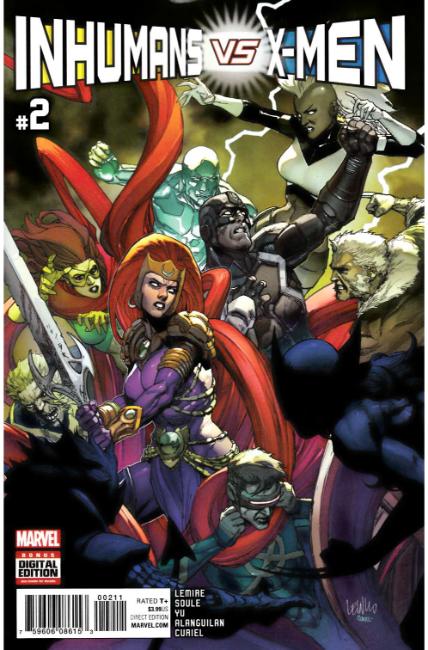 Inhumans vs X-Men #2 (2017)