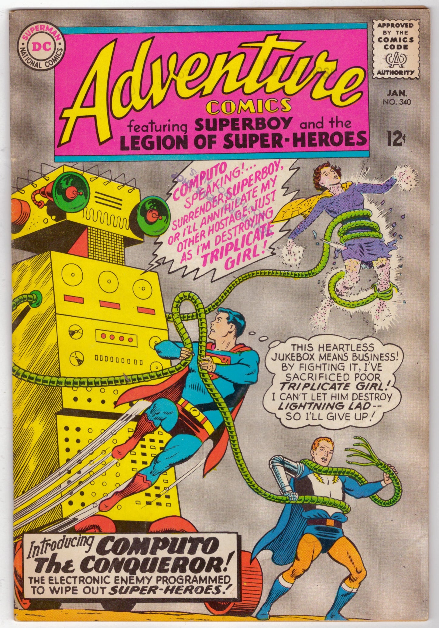 Adventure Comics (1938) #340